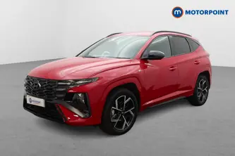 Hyundai Tucson N Line Automatic Petrol-Electric Hybrid SUV - Stock Number (1651076) - Passenger side front corner