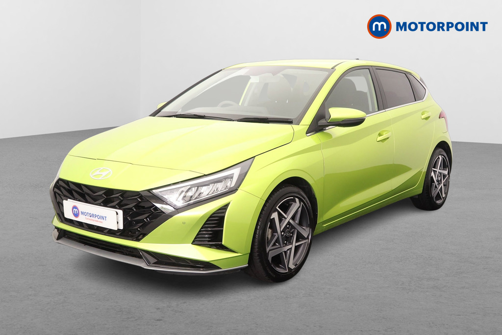 Hyundai I20 Premium Manual Petrol Hatchback - Stock Number (1651130) - Passenger side front corner