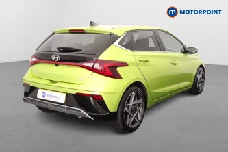 Hyundai I20 Premium Manual Petrol Hatchback - Stock Number (1651130) - Drivers side rear corner