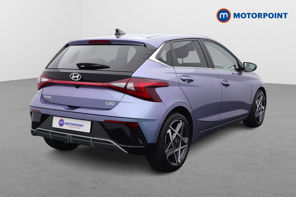 Hyundai I20 Premium Manual Petrol Hatchback - Stock Number (1651131) - Drivers side rear corner