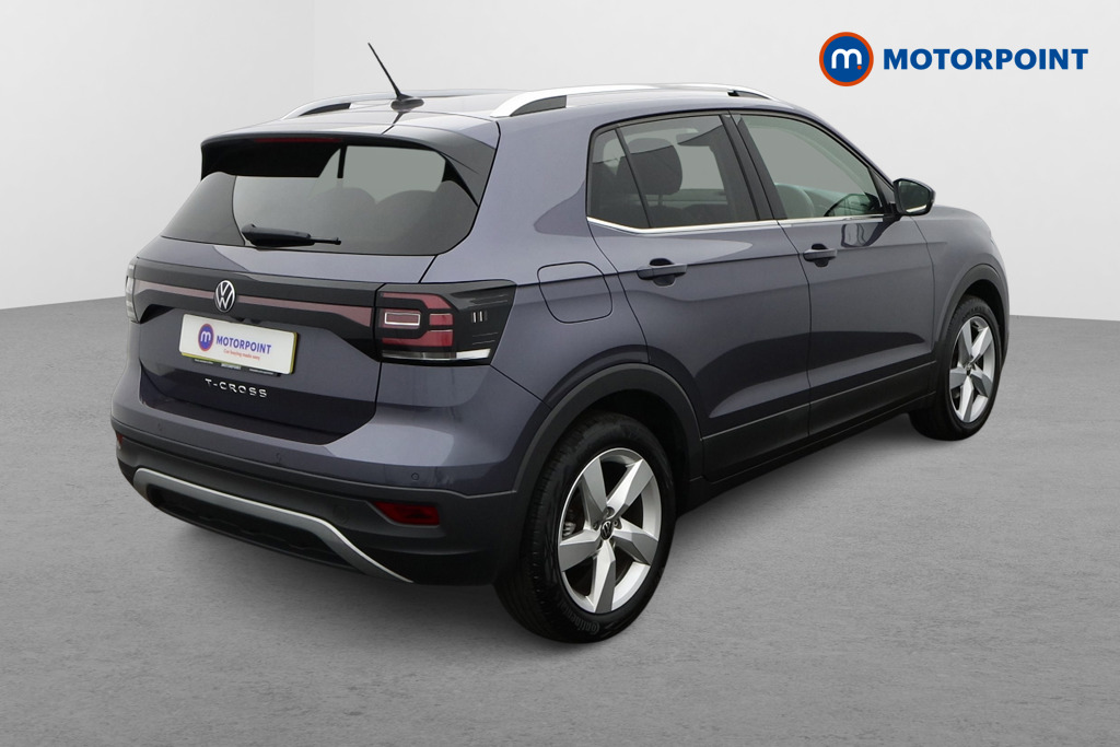 Volkswagen T-Cross SEL Automatic Petrol SUV - Stock Number (1651277) - Drivers side rear corner