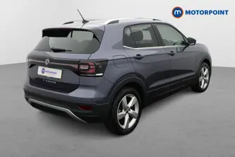Volkswagen T-Cross SEL Automatic Petrol SUV - Stock Number (1651277) - Drivers side rear corner