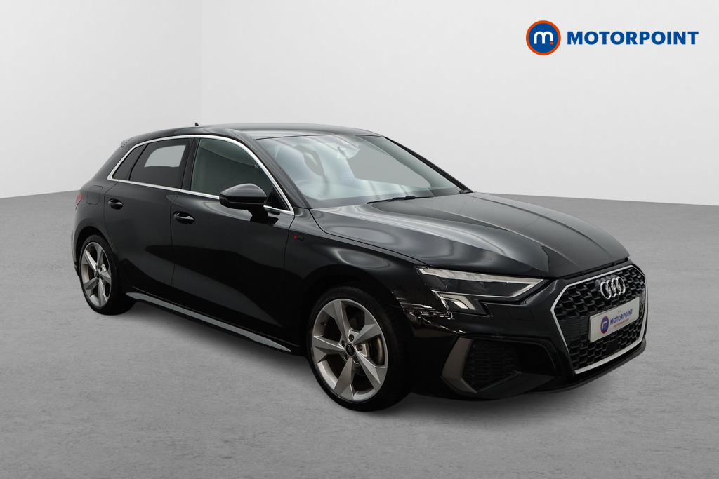 Audi A3 S Line Automatic Petrol Hatchback - Stock Number (1651355) - Drivers side front corner