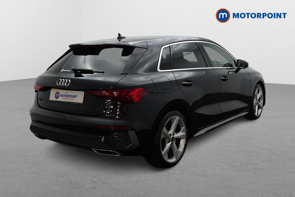 Audi A3 S Line Automatic Petrol Hatchback - Stock Number (1651355) - Drivers side rear corner