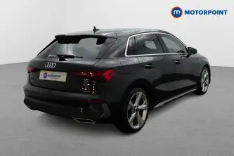 Audi A3 S Line Automatic Petrol Hatchback - Stock Number (1651355) - Drivers side rear corner