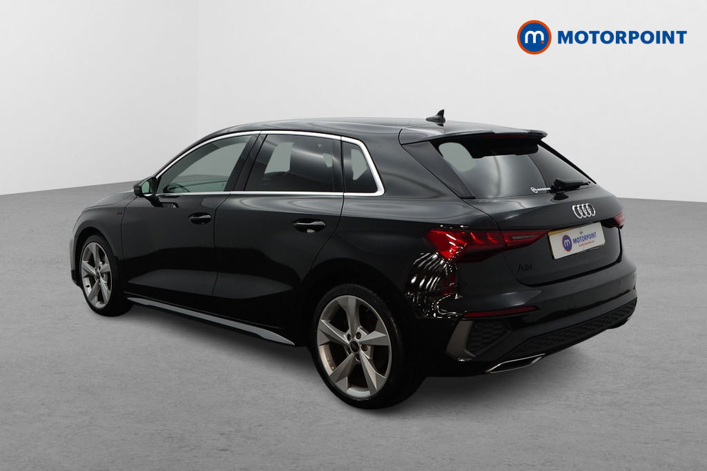 Audi A3 S Line Automatic Petrol Hatchback - Stock Number (1651355) - Passenger side rear corner