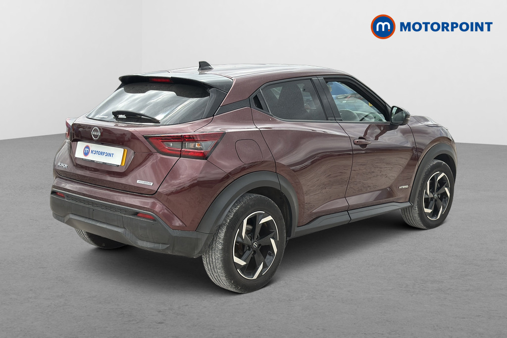 Nissan Juke N-Connecta Automatic Petrol-Electric Hybrid SUV - Stock Number (1651395) - Passenger side rear corner
