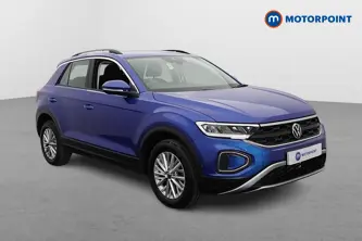 Volkswagen T-Roc Life Manual Petrol SUV - Stock Number (1651397) - Drivers side front corner