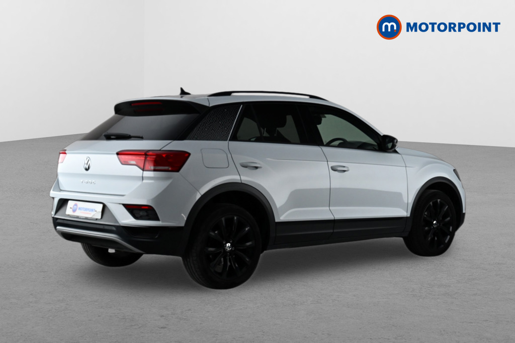 Volkswagen T-Roc Black Edition Manual Petrol SUV - Stock Number (1651582) - Drivers side rear corner