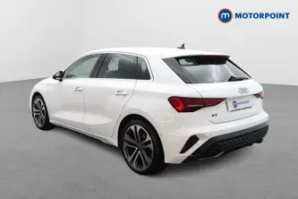 Audi A3 S Line Manual Petrol Hatchback - Stock Number (1651735) - Passenger side rear corner