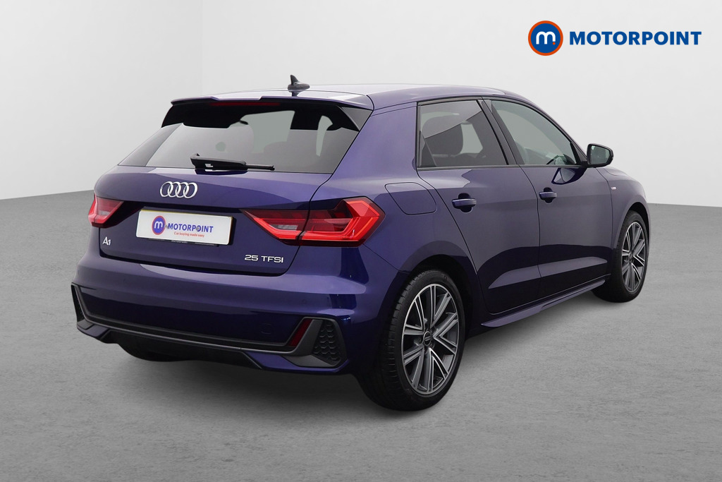 Audi A1 S Line Manual Petrol Hatchback - Stock Number (1651948) - Drivers side rear corner