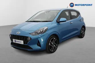 Hyundai I10 Premium Automatic Petrol Hatchback - Stock Number (1652013) - Passenger side front corner