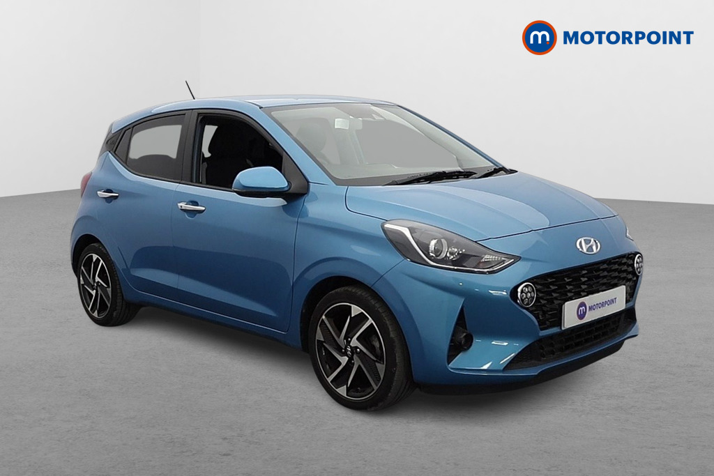 Hyundai I10 Premium Automatic Petrol Hatchback - Stock Number (1652013) - Drivers side front corner