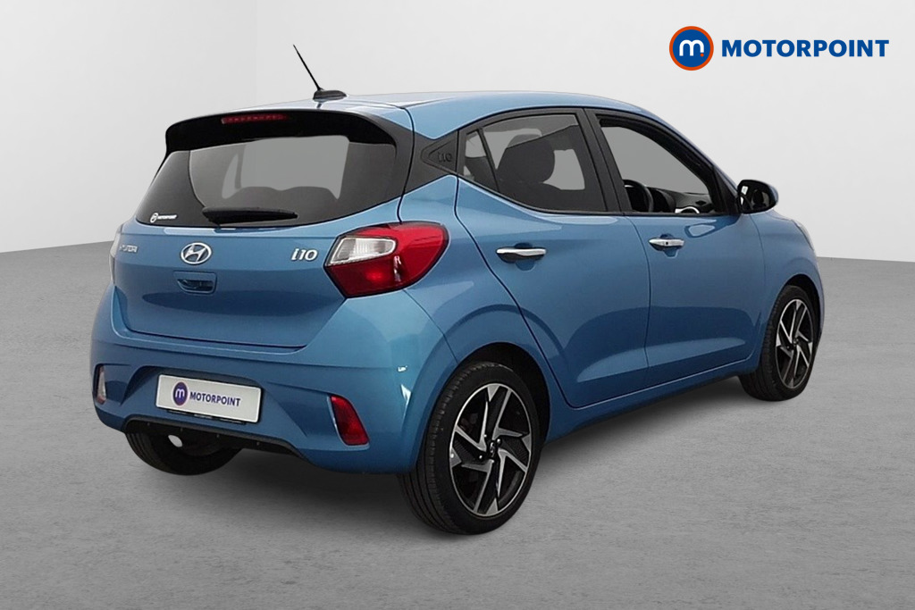 Hyundai I10 Premium Automatic Petrol Hatchback - Stock Number (1652013) - Drivers side rear corner