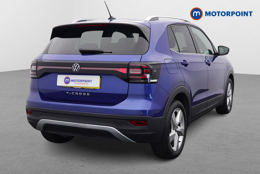 Volkswagen T-Cross SEL Automatic Petrol SUV - Stock Number (1652114) - Drivers side rear corner