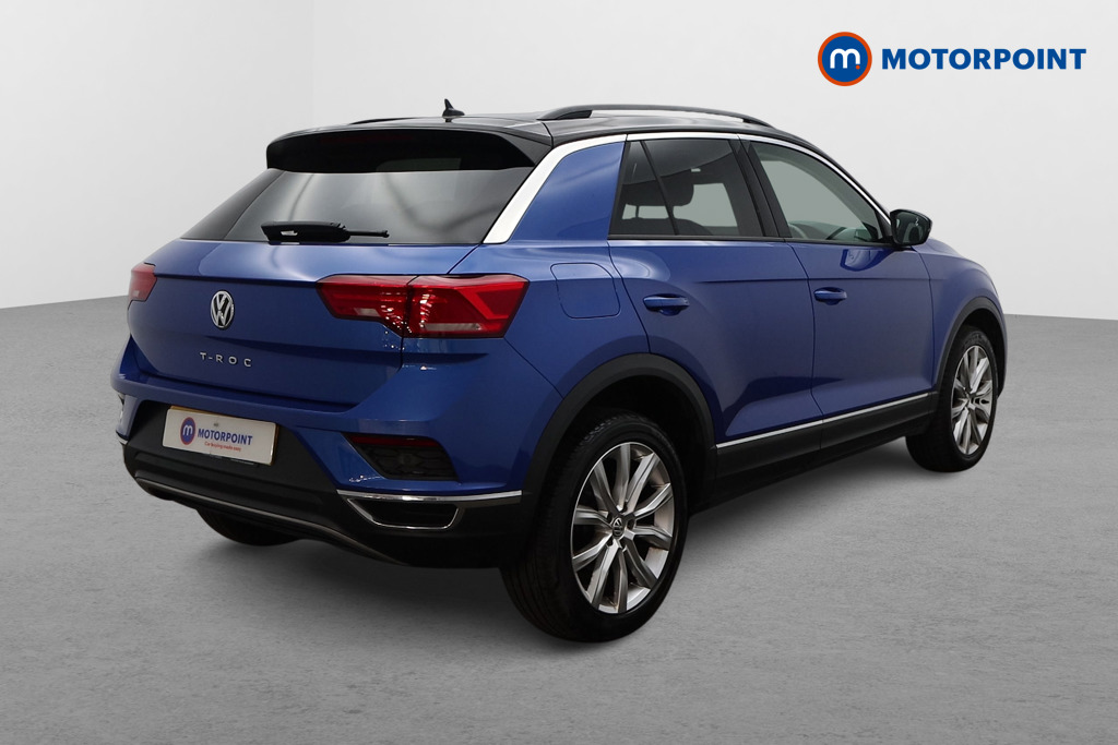 Volkswagen T-Roc Design Manual Petrol SUV - Stock Number (1652324) - Drivers side rear corner