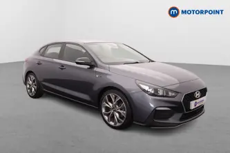 Hyundai I30 Fastback N Line Manual Petrol Hatchback - Stock Number (1652778) - Drivers side front corner
