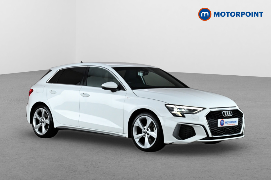 Audi A3 S Line Manual Petrol Hatchback - Stock Number (1652805) - Drivers side front corner