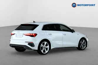 Audi A3 S Line Manual Petrol Hatchback - Stock Number (1652805) - Drivers side rear corner