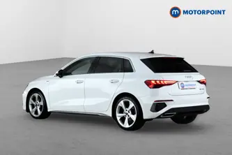 Audi A3 S Line Manual Petrol Hatchback - Stock Number (1652805) - Passenger side rear corner