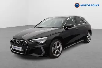 Audi A3 S Line Automatic Petrol Plug-In Hybrid Hatchback - Stock Number (1652809) - Passenger side front corner
