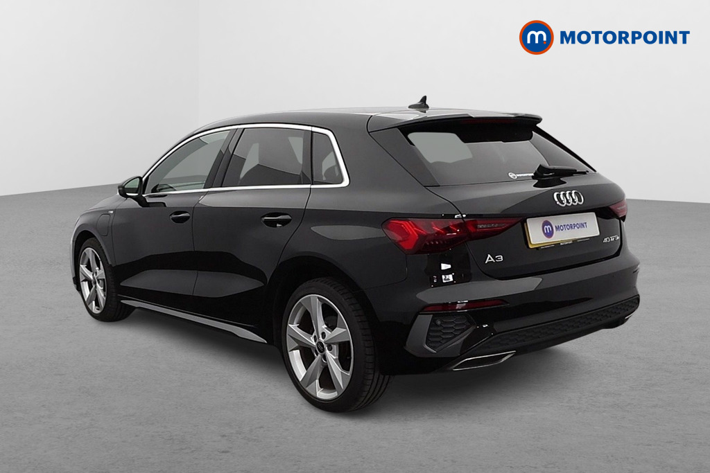 Audi A3 S Line Automatic Petrol Plug-In Hybrid Hatchback - Stock Number (1652809) - Passenger side rear corner