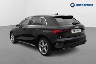 Audi A3 S Line Automatic Petrol Plug-In Hybrid Hatchback - Stock Number (1652809) - Passenger side rear corner
