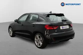 Audi A1 S Line Manual Petrol Hatchback - Stock Number (1652908) - Passenger side rear corner