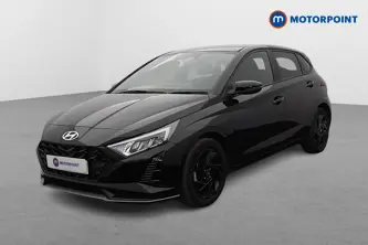 Hyundai I20 Black Line Manual Petrol Hatchback - Stock Number (1653079) - Passenger side front corner