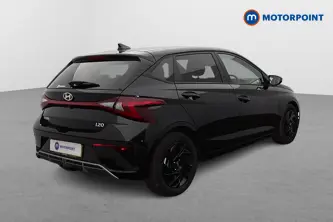 Hyundai I20 Black Line Manual Petrol Hatchback - Stock Number (1653079) - Drivers side rear corner