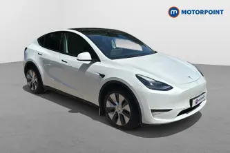 Tesla Model Y Long Range Automatic Electric SUV - Stock Number (1653885) - Drivers side front corner