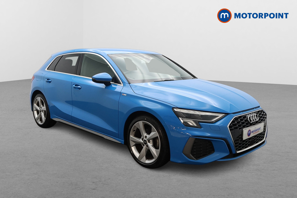 Audi A3 S Line Automatic Petrol Hatchback - Stock Number (1653913) - Drivers side front corner