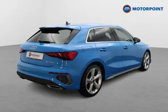 Audi A3 S Line Automatic Petrol Hatchback - Stock Number (1653913) - Drivers side rear corner