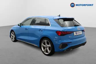 Audi A3 S Line Automatic Petrol Hatchback - Stock Number (1653913) - Passenger side rear corner