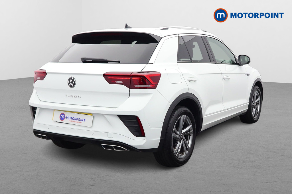 Volkswagen T-Roc R-Line Automatic Petrol SUV - Stock Number (1654025) - Drivers side rear corner