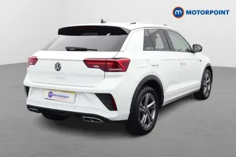 Volkswagen T-Roc R-Line Automatic Petrol SUV - Stock Number (1654025) - Drivers side rear corner