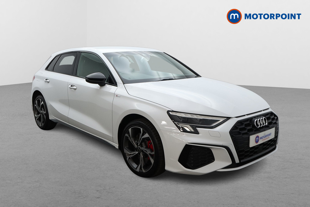 Audi A3 S Line Competition Automatic Petrol Plug-In Hybrid Hatchback - Stock Number (1654094) - Drivers side front corner