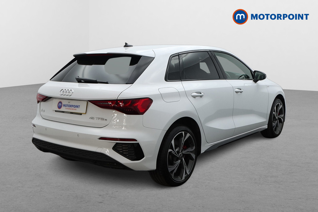 Audi A3 S Line Competition Automatic Petrol Plug-In Hybrid Hatchback - Stock Number (1654094) - Drivers side rear corner
