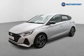Hyundai I20 N Line S Manual Petrol Hatchback - Stock Number (1654676) - Passenger side front corner