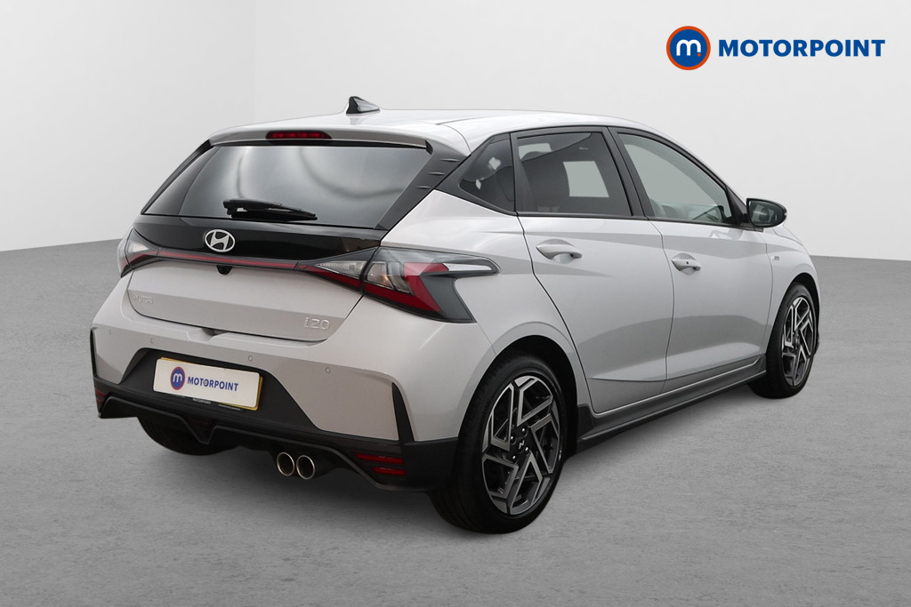 Hyundai I20 N Line S Manual Petrol Hatchback - Stock Number (1654676) - Drivers side rear corner