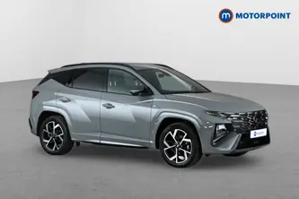Hyundai Tucson N Line Automatic Petrol-Electric Hybrid SUV - Stock Number (1654737) - Drivers side front corner
