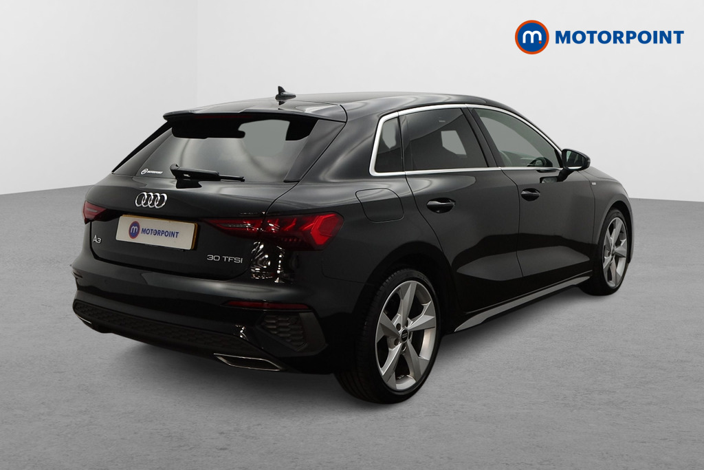 Audi A3 S Line Automatic Petrol Hatchback - Stock Number (1655218) - Drivers side rear corner