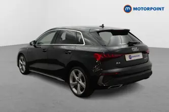 Audi A3 S Line Automatic Petrol Hatchback - Stock Number (1655218) - Passenger side rear corner