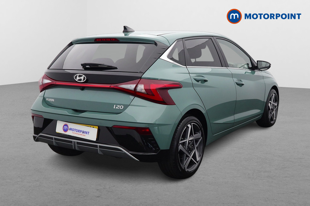 Hyundai I20 Premium Automatic Petrol Hatchback - Stock Number (1655377) - Drivers side rear corner
