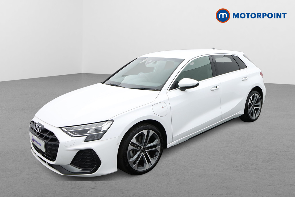 Audi A3 S Line Automatic Petrol Plug-In Hybrid Hatchback - Stock Number (1655586) - Passenger side front corner