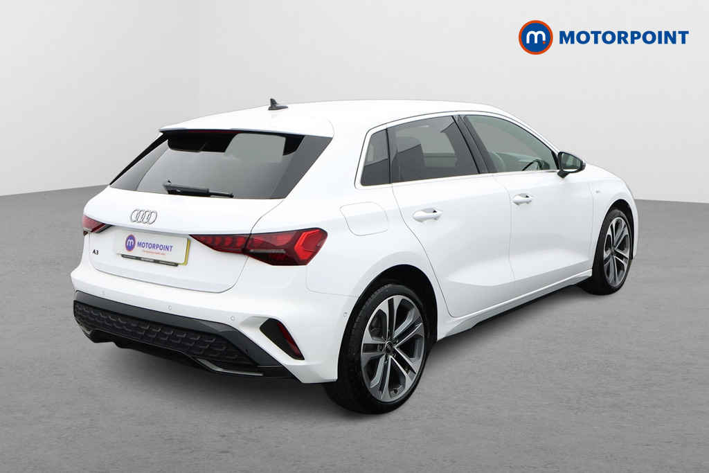 Audi A3 S Line Automatic Petrol Plug-In Hybrid Hatchback - Stock Number (1655586) - Drivers side rear corner