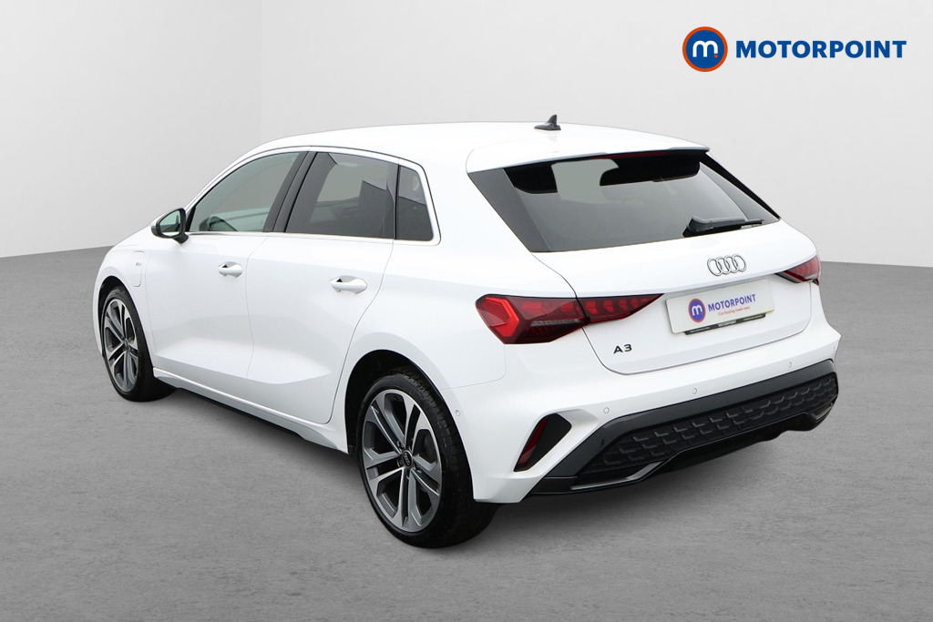 Audi A3 S Line Automatic Petrol Plug-In Hybrid Hatchback - Stock Number (1655586) - Passenger side rear corner
