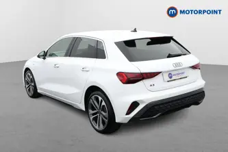 Audi A3 S Line Automatic Petrol Plug-In Hybrid Hatchback - Stock Number (1655586) - Passenger side rear corner