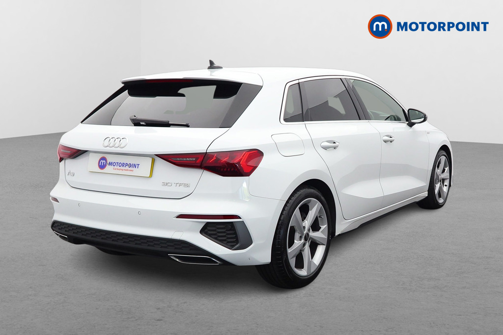 Audi A3 S Line Automatic Petrol Hatchback - Stock Number (1655624) - Drivers side rear corner