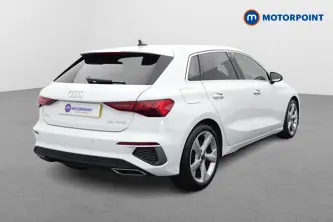 Audi A3 S Line Automatic Petrol Hatchback - Stock Number (1655624) - Drivers side rear corner